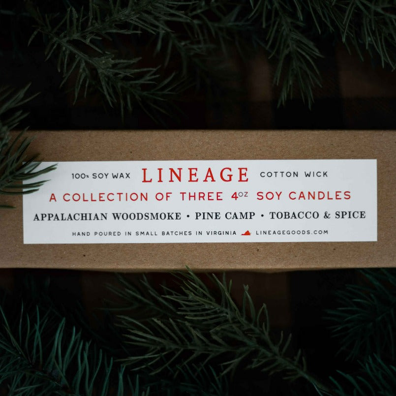 4oz Candle Gift Set - Classic Collection - Case of 3
