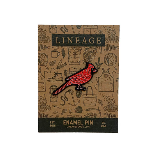 Cardinal Enamel Pin - Case of 3