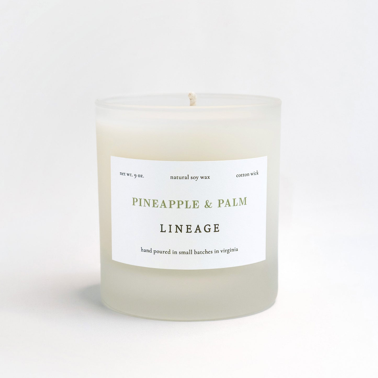 Pineapple & Palm Candle